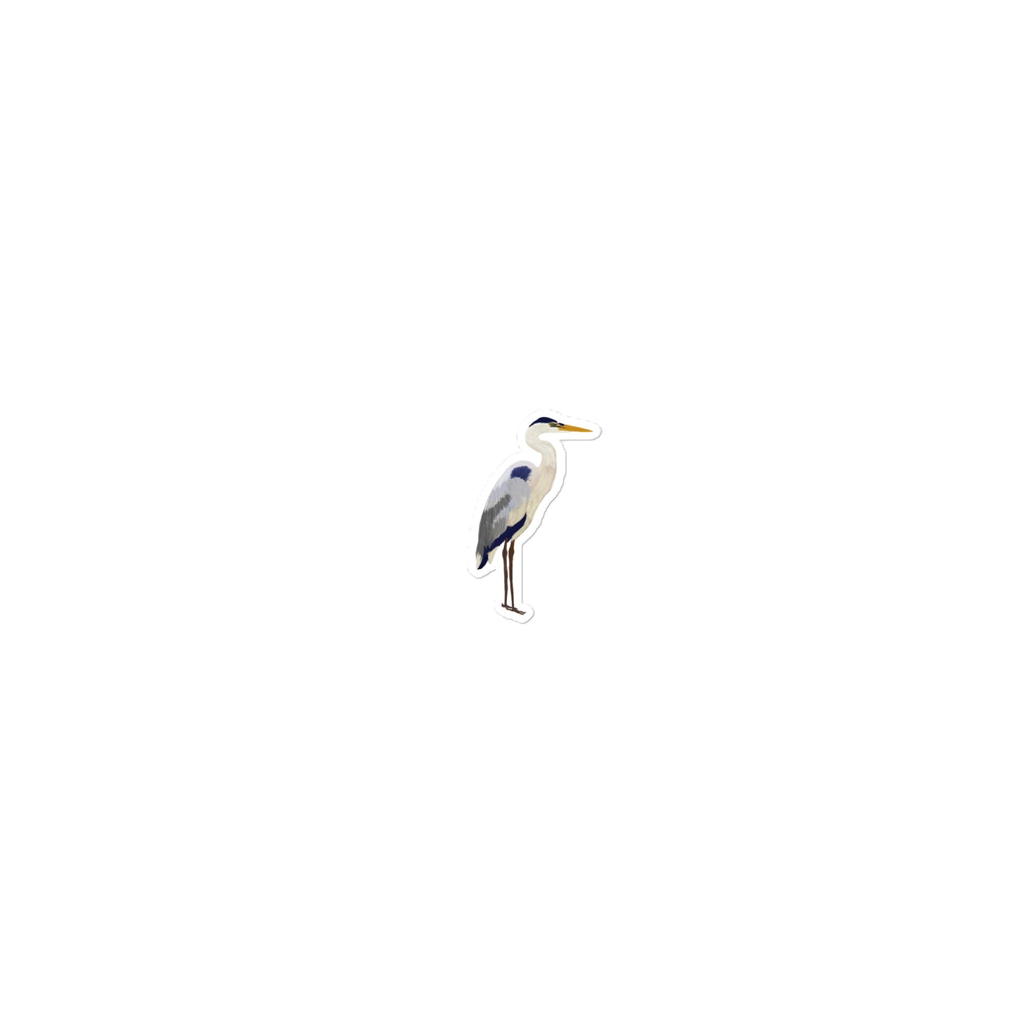 Greater Blue Heron Cajun Vodka Bird Bubble-free stickers