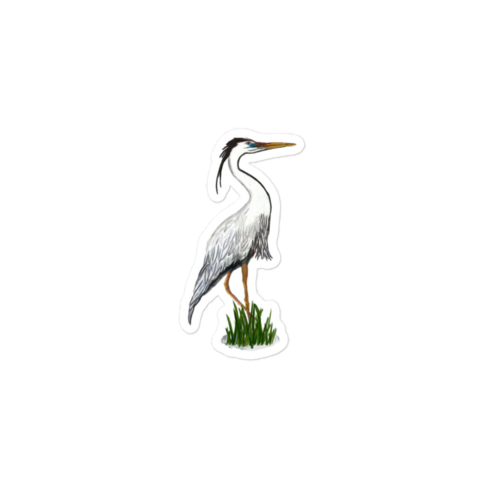 Whooping Crane Kisatchie Springs Distillery Bubble-free stickers