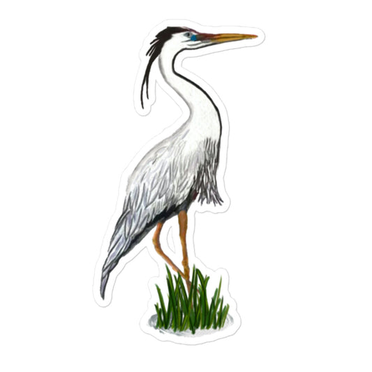 Whooping Crane Kisatchie Springs Distillery Bubble-free stickers